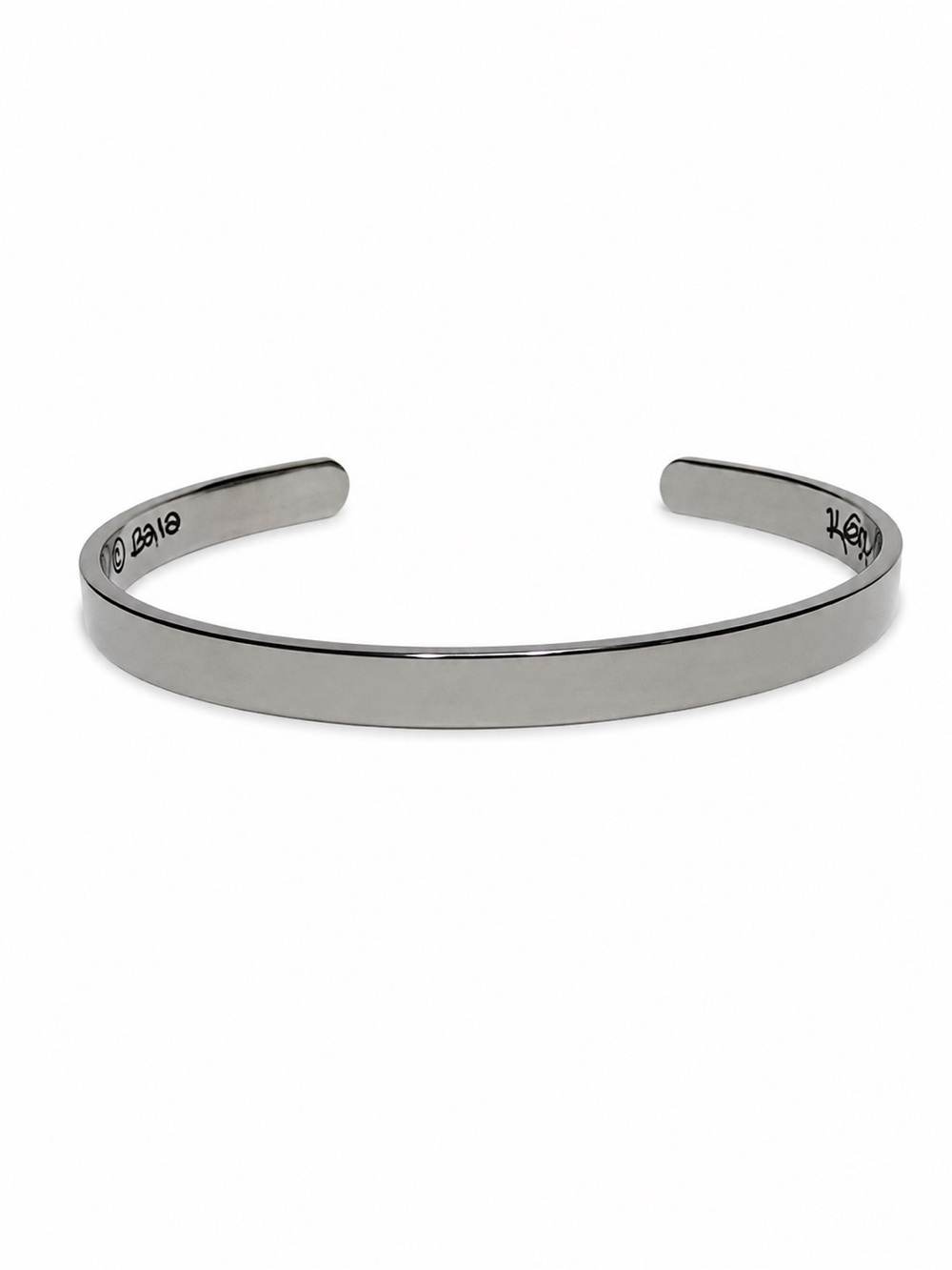 Cuff Bracelet with Motivational Message on Inside